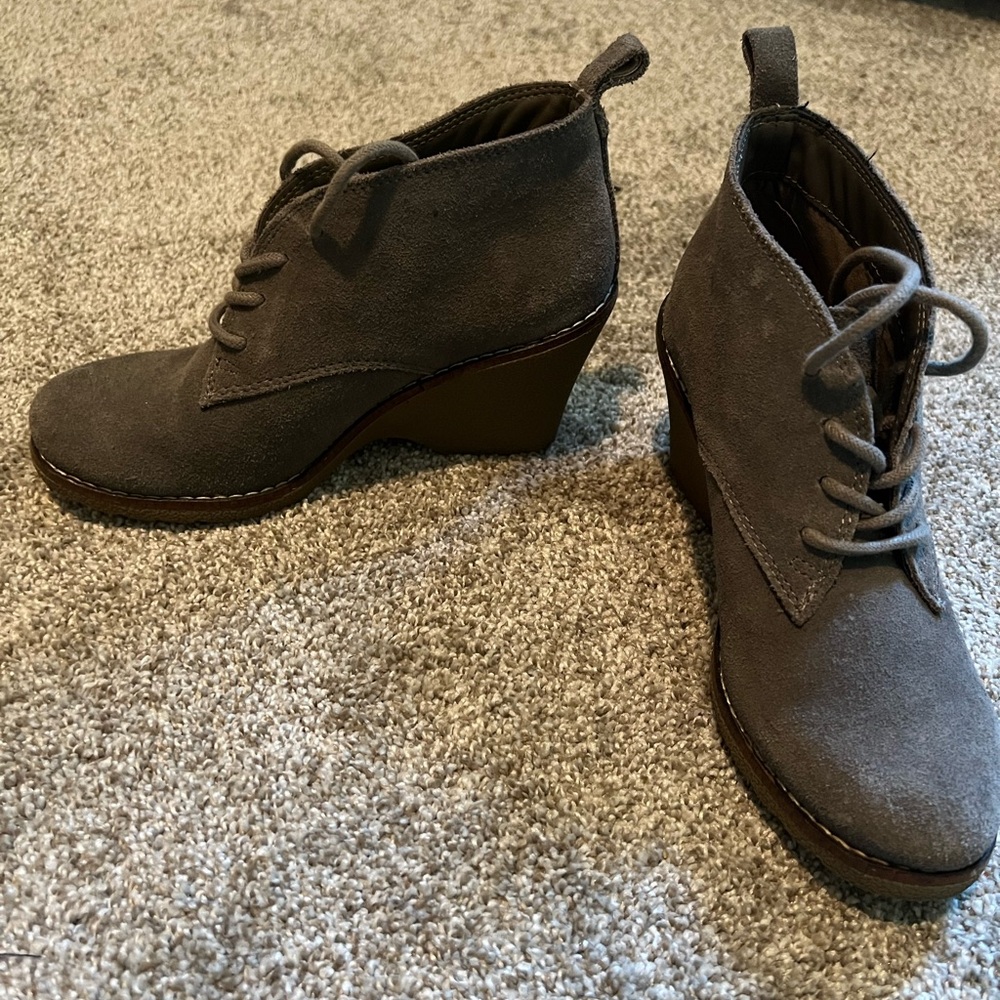 Dark Taupe Women's Ankle Boots